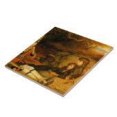 The Piper (door John Everett Millais) Tegeltje (Zijkant)