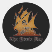 The Pirate Bay sticker (Voorkant)