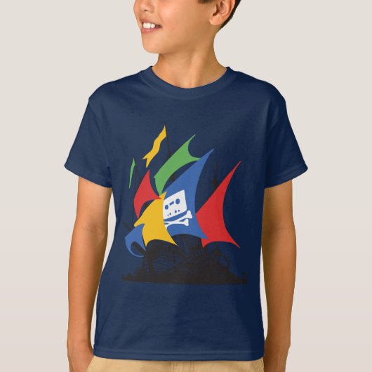 The Pirate Google Kind T-Shirt (Voorkant)
