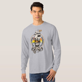 The Pirate of Seaborne (BLK-tekst) | Mannen met la T-shirt