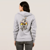 The Pirate of Seaborne (BLK-tekst) | Vrouwen Full- Hoodie (Achterkant volledig)