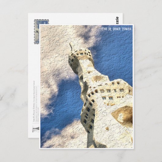 The PL Peace Tower ポストカード Briefkaart (Voorkant / Achterkant)