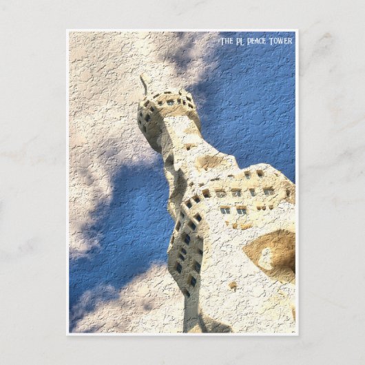 The PL Peace Tower ポストカード Briefkaart (Voorkant)