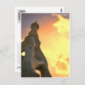 The PL Peace Tower ポストカード Briefkaart (Voorkant / Achterkant)