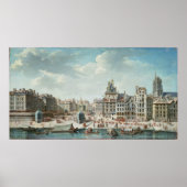 The Place de Greve, Parijs Poster (Voorkant)