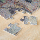 The Place du Havre, Paris, by Pissarro Legpuzzel (Zijkant)