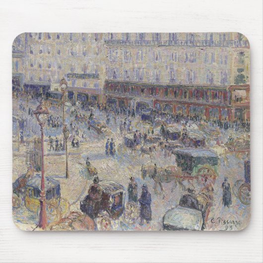 The Place du Havre, Paris, by Pissarro Muismat (Voorkant)