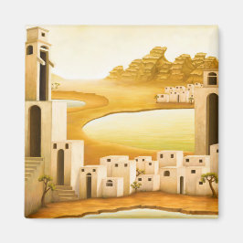 "The Place" - Midden-Oosten / Orient Desert Schild Magneet
