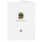 The Plague by Arnold Bocklin, Vintage Symbolism (Achterkant)