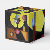 The Plague Doctor - olieverfschilderij Bedankdoosjes (Achterkant)