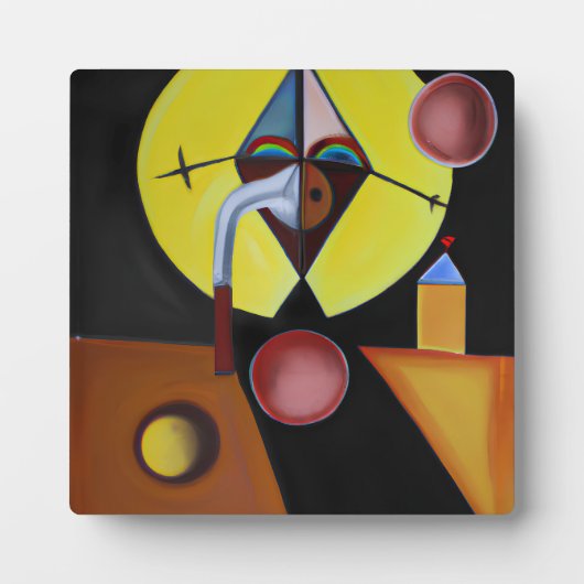 The Plague Doctor - olieverfschilderij Fotoplaat (Voorkant)