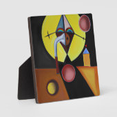 The Plague Doctor - olieverfschilderij Fotoplaat (Voorkant)