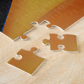 The Plague Doctor - olieverfschilderij Legpuzzel (Zijkant)