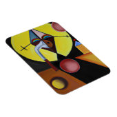 The Plague Doctor - olieverfschilderij Magneet (Rechterzijde)