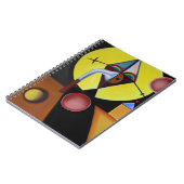 The Plague Doctor - olieverfschilderij Notitieboek (Linkerzijde)