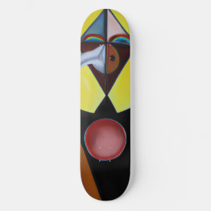 The Plague Doctor - olieverfschilderij Persoonlijk Skateboard