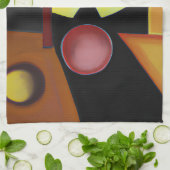 The Plague Doctor - olieverfschilderij Theedoek (Gevouwen)