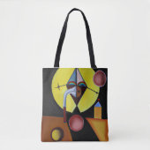 The Plague Doctor - olieverfschilderij Tote Bag (Voorkant)