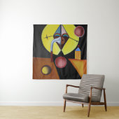 The Plague Doctor - olieverfschilderij Wandkleed (In situ)