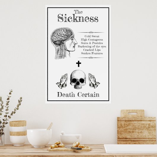 The Plague Halloween Props Poster (Keuken)