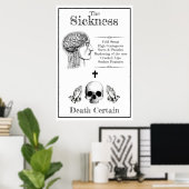The Plague Halloween Props Poster (Thuiskantoor)