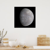 The Planet Mercury, genomen door de sonde Messenge Poster (Keuken)