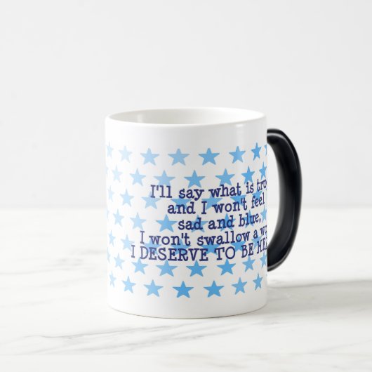 The Planet PODZ™ - "HAM's" morphing Mok (Voorkant rechts)