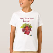 The Planet Podz™ "Keep your beet Bopping" T-Shirt (Voorkant)