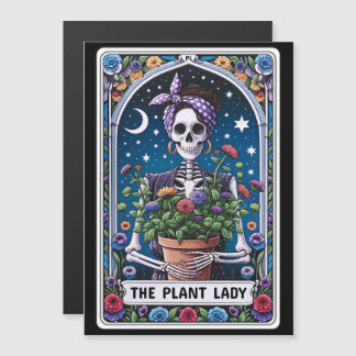 "The Plant Lady" Tarot Kaart magneet