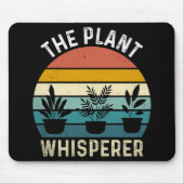 The Plant Whisperer Funny Muismat (Voorkant)