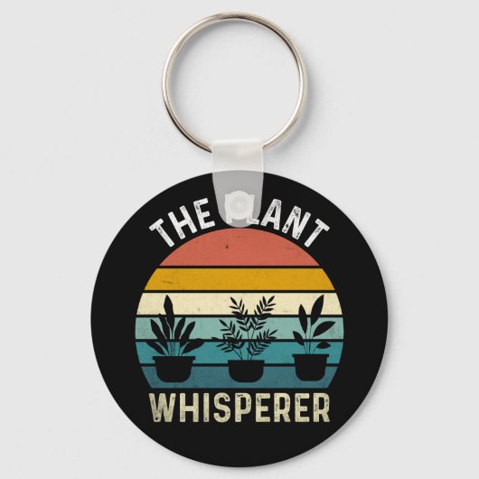 The Plant Whisperer Funny Sleutelhanger (Voorkant)