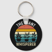The Plant Whisperer Funny Sleutelhanger (Achterkant)