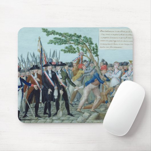 The Planting of a Tree of Liberty, c.1789 Muismat (Met muis)