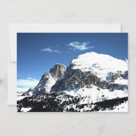 The Plattkofel and Langkofel Italy Holiday Card Feestdagenkaart