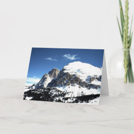 The Plattkofel and Langkofel Italy Holiday Card Kaart