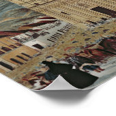 The Plaza de Bolivar, Bogota, 1837 Poster (Hoek)