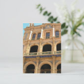 The Plaza de España, Sevilla, Spanje, foto-briefka Briefkaart (Staand voorkant)