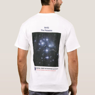 The Pleiades by Lee Coombs Front and Back T-shirt
