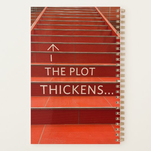 "The Plot Thickens" Boston Library Planner (Achterkant)
