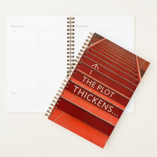 "The Plot Thickens" Boston Library Planner (Display)