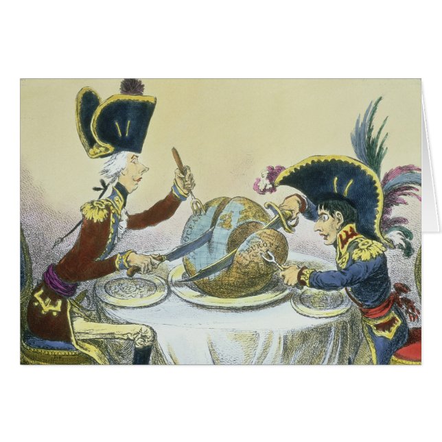 The Plum Pudding in Danger, 1805 (Voorkant Horizontaal)