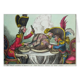 The Plum Pudding in Danger, 1805