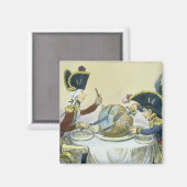 The Plum Pudding in Danger, 1805 Magneet (Voorkant / Achterkant)