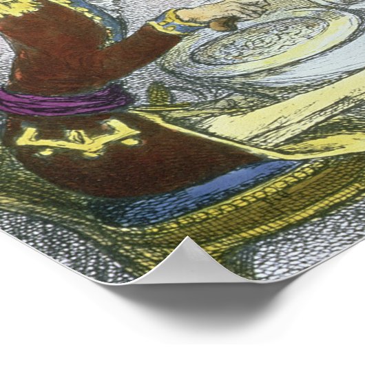 The Plum Pudding in Danger, 1805 Poster (Hoek)