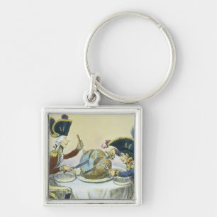 The Plum Pudding in Danger, 1805 Sleutelhanger