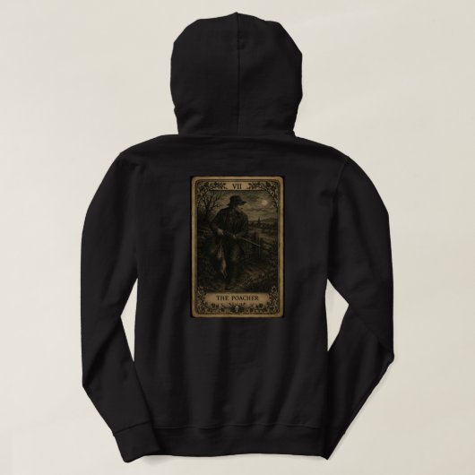 The Poacher Card Hoodie (Design achterkant)