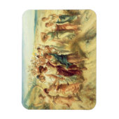 The Poet Anacreon (570-485 v.Chr.) met zijn Muses, Magneet (Verticaal)