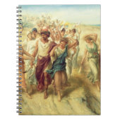 The Poet Anacreon (570-485 v.Chr.) met zijn Muses, Notitieboek (Voorkant)