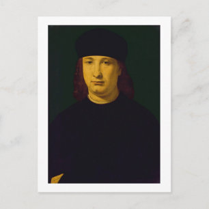 The Poet Casio, c.1495-1500 (olie op het paneel) Briefkaart