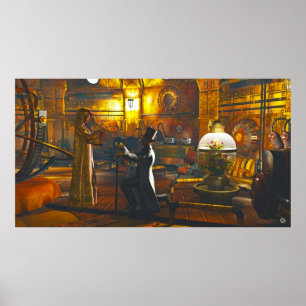 The Poet, door Joseph Maas Poster